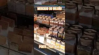 Porto - Portugal | Mercado do Bolhão (parte 10)| Temperos / Condimentos | #viagem