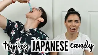 AMERICANS TRY JAPANESE CANDY!