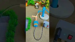 Mini hand pump project water with supply motor cows farm 