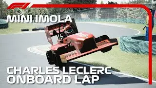 F1 2021 Formula Student Charles Leclerc Onboard Lap | Mini Imola | 2021 Emilia Romagna Grand Prix