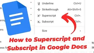 How to Superscript and Subscript in Google Docs (Raise and Lower Text)