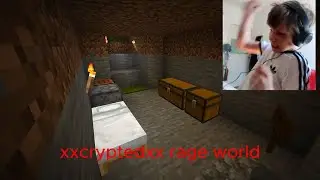 xxcryptedxx rage world pt 1 (minecraft) #xxcryptedxx
