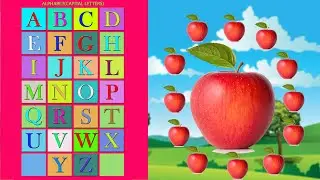 ABCD song, Alphabet song,A for Apple,B for Ball,Phonics song