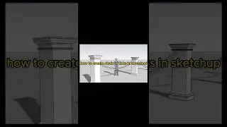 #sketchup How to create a Chain of links in Sketchup