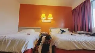 Brandi Sykes Cleaning Video. motel room motel 6.