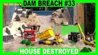 LEGO Dam Breach #33 - A House Destroyed