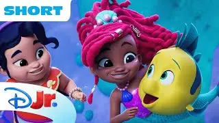 Disney Jr.’s Ariel Mermaid Tales Short #10 🧜🏾‍♀️ | Hiccup Gone Amuck | NEW SHORTS | @disneyjr