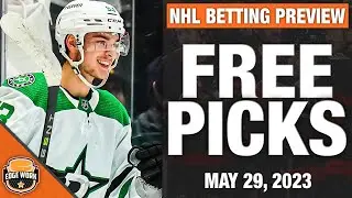 NHL Playoff Betting, Free Picks, and Previews - Round 3 | May 29, 2023 Best Bets