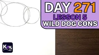 Draw With Me! Wild Dog Construction 2, Pt. 2 | Day 271