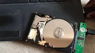 harddisk working on inside