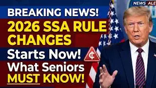 SSA 2026 Rule Change Starts Now — What Seniors & Retirees Must Know