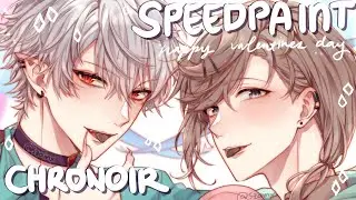 [SPEEDPAINT] Happy Valentines Day!!「ChroNoiR」