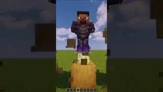 minecraft physics is so awkward🤣🤣🤣 #minecraftpe #minecraft #minecraftshorts
