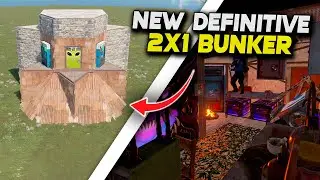 NEW Definitive 2X1 BUNKER in Rust | Rust Building Tutorial 2024