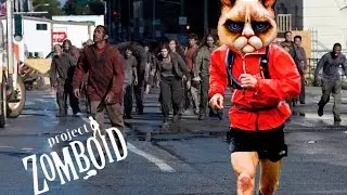 Бегаем от зомби!