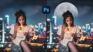 Come inserire la luna con Photoshop - Photoshop Tutorial