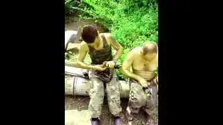 Интервью бойцов батальона "Заря" из Луганска. От ГБ "Новороссия" - отделение "Балашиха"