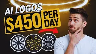 I TRIED TO MAKE $450 Per Day Creating Logos with AI (Quick & Easy!)