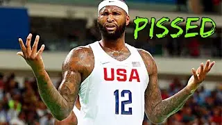 DeMarcus Cousins getting Pissed Off