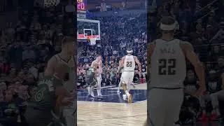 Anthony edwards makes a layup #ball #basketball #timberwolves #nba #tough #layup #nuggets