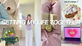 GETTING MY LIFE TOGETHER | 5am mornings + productive girly