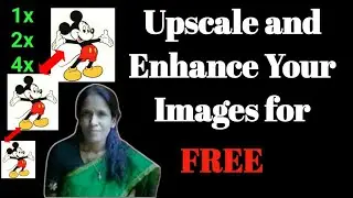 UPSCALE and ENHANCE Your Images FREE|AI Images enhancer | ratan agarwal it informer