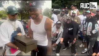 Method Man Surprises Juelz Santana & Jim Jones With Gifts At Wu-Tang Dipset Reunion