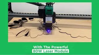 Engrave And Cut With YoraHome 6550-Pro Laser Engraver (80W Laser)