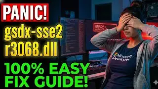 Fix gsdx-sse2-r3068.dll and PCSX2 Errors!