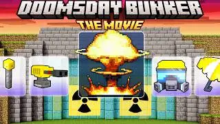 Minecraft DOOMSDAY BUNKER: The Movie