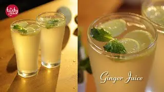 Ginger Juice Recipe | Ginger Lemon Drinks | Lose Weight Fast with Lemon Ginger | Immunity Booster