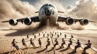 In This Deadly Desert, Passengers Have Only One Way Out: Turn On The Stalled Plane