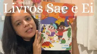 Livros do Sae Digital e Escola da Inteligência 2024 - Jardim II