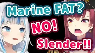 Marine Teaches Gura Bad Japanese Word But It Backfires 【ENG Sub/Hololive】