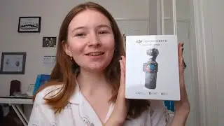 unboxing my DJI Osmo pocket 3 (creator combo)