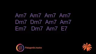 Blues Minor Bass Backing Track Am / A minor