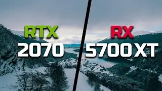 RTX 2070 vs RX 5700 XT - Test in 8 Games