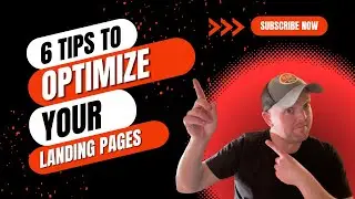 Your landing page needs help! Here's 6 tips to optimize it.