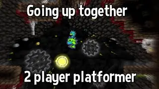 Going up together - 2-player platformer level by MaximDubinaBest(me) / Geometry Dash