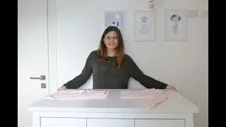 קיפול פיג'מות של תינוק- ארגון וסידור בתים