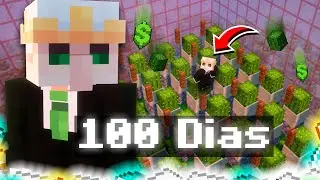 SOBREVIVÍ 100 DÍAS en un solo CHUNK