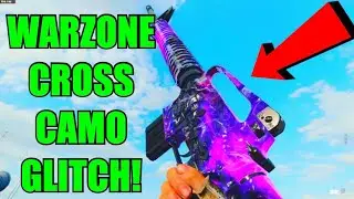 *NEW* CROSS CAMO GLITCH! WARZONE! ANY CAMO ANY GUN! WARZONE CAMO GLITCH! WARZONE CROSS CAMO GLITCH!