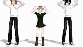 MMD Creepypasta - Caramelldansen