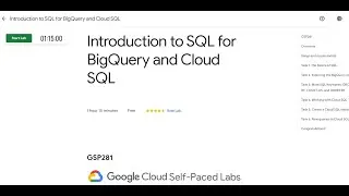 Introduction to SQL for BigQuery and Cloud SQL Solution | Google Cloud Arcade Facilitator Program 23