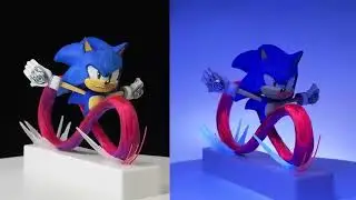 Clay Sonic Prime ile Running Sonic Yapımı - Tasarım ve Çizim Aşamaları