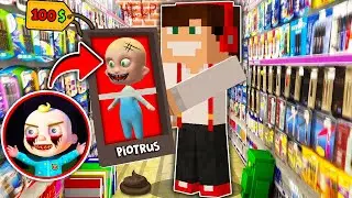 KUPUJĘ ZABAWKĘ STRASZNEGO DZIECKA PIOTRUSIA W MINECRAFT?! GPLAY & LAKI