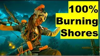 100% & ALL Burning Shores Trophy SECRETS REVEALED in Horizon Forbidden West