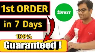 Get Your 1st Order On Fiverr in Just 1 Week | Get Orders On Fiverr Quickly | Freelancing Secret