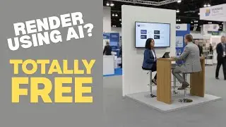I Rendered SketchUp FREE Using Only FREE AI (No Plugins)