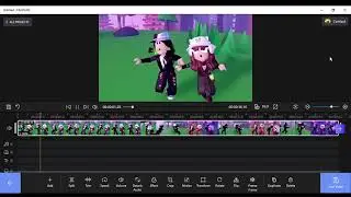 I love this song || ft. Haikyuusimp20 || Roblox edit || *bad words warning*